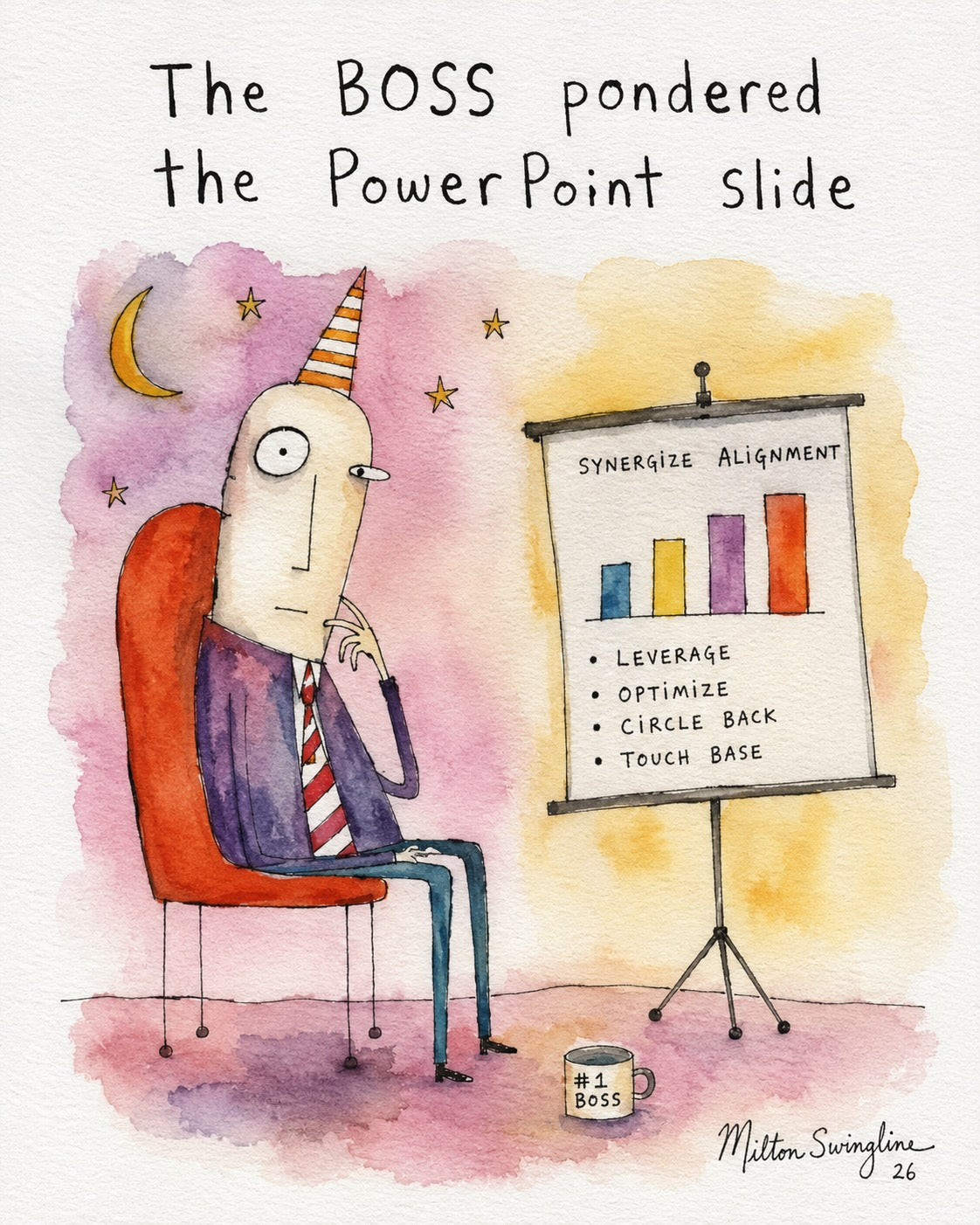 The PowerPoint Slide — Milton Swingline