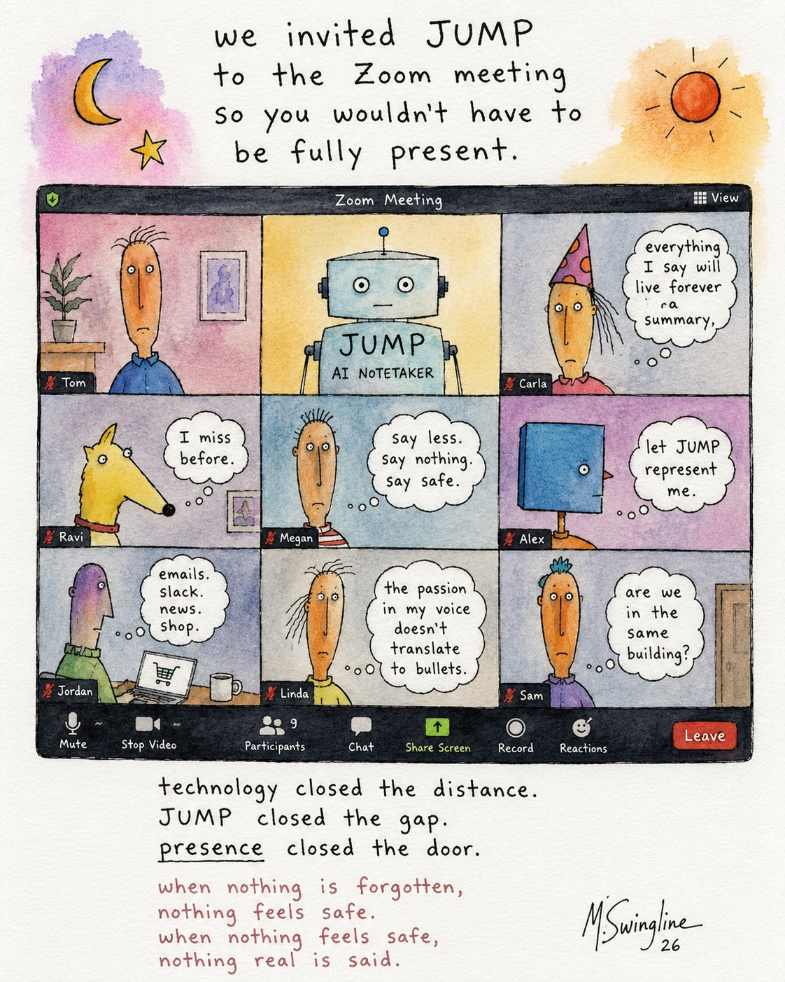 Fully Present — Milton Swingline